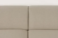 Canapé en polyester cappuccino avec méridienne à droite 247x70x41x63cm Milka - Zuiver