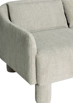 Canapé en tissu vert clair 224x83xH74 Elegance - Hübsch