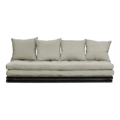 Canapé-futon lin en coton Chico Sofa - Karup Design