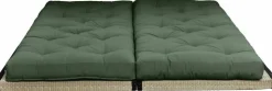 Canapé-futon olive en coton Chico Sofa - Karup Design