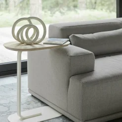 Canapé gris clair 2 places Connect Soft - Muuto