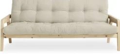 Canapé-lit beige Grab - Karup Design