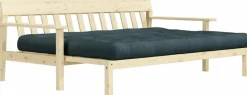Canapé-lit bleu pétrole Unwind - Karup Design