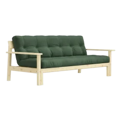 Canapé-lit vert olive Unwind - Karup Design