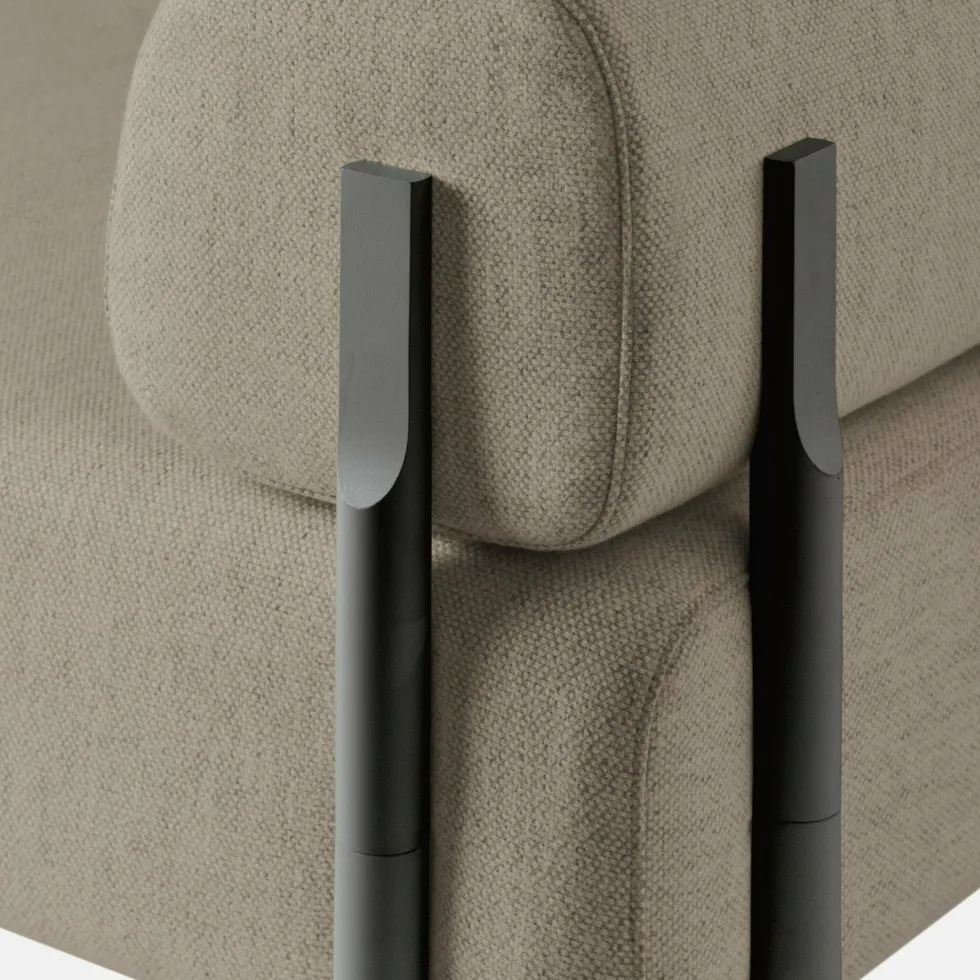 Canapé lounge modulable beige Palo - Hem