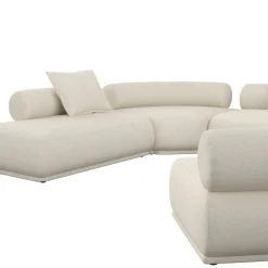 Canapé modulable côté droit en tissu beige 7,5 places Rembrandt - Zuiver