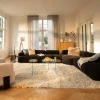 Canapé modulable côté gauche en tissu marron foncé 7,5 places Rembrandt - Zuiver