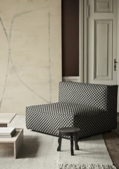 Canapé modulable en tissu damier 108 cm Catena - Ferm Living