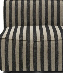 Canapé modulable en tissu rayé 108 cm Catena - Ferm Living