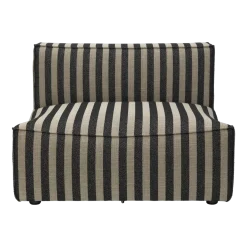 Canapé modulable en tissu rayé 108 cm Catena - Ferm Living