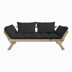 Canapé 2 place convertible anthracite Bebop - Karup Design