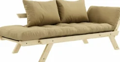 Canapé 2 places beige blé Bepop - Karup Design
