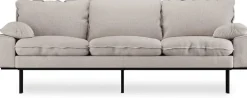 Canapé 3 places beige Retro - HKliving