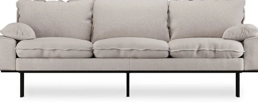 Canapé 3 places beige Retro - HKliving