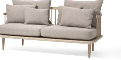 Canapé 2 places beige SC2 Fly - &tradition