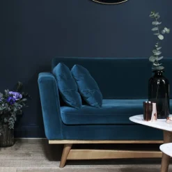 Canapé 3 places bleu orage Fifties - RED Edition