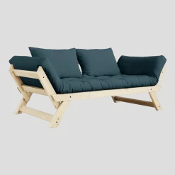 Canapé 2 places convertible bleu Bebop - Karup Design