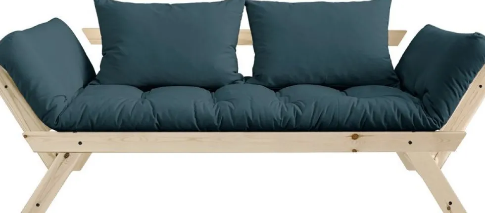 Canapé 2 places convertible bleu Bebop - Karup Design