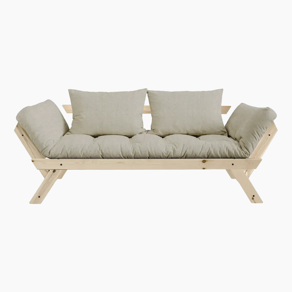 Canapé 2 places convertible en lin Bebop - Karup Design