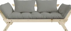 Canapé 2 places convertible gris Bebop - Karup Design