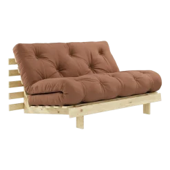Canapé 2 places convertible marron argile Roots - Karup Design