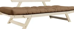 Canapé 2 places convertible marron Bebop - Karup Design