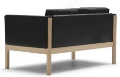 Canapé 2 places en chêne huilé et assise en cuir thor 301 137cm CH162 - Carl Hansen & Søn