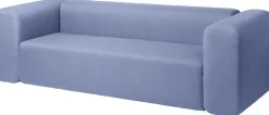 Canapé 3 places en polyester bleu clair Lagoon - Broste Copenhagen