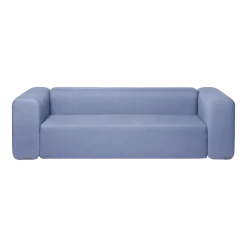 Canapé 3 places en polyester bleu clair Lagoon - Broste Copenhagen