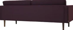 Canapé 2 places en polyester dark grape 88x200 cm Wind - Broste Copenhagen
