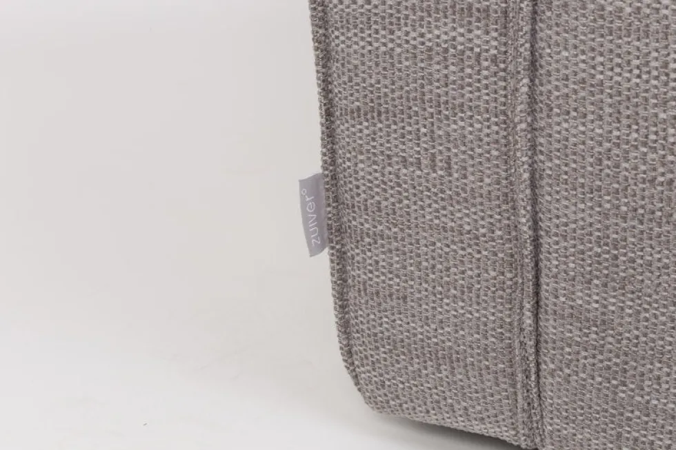 Canapé 2,5 places en polyester gris 200cm Bor - Zuiver