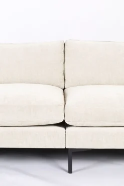 Canapé 3 places en tissu beige 101x230x82cm Summer Sofa - Zuiver