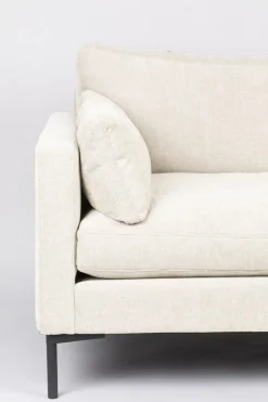 Canapé 3 places en tissu beige 101x230x82cm Summer Sofa - Zuiver