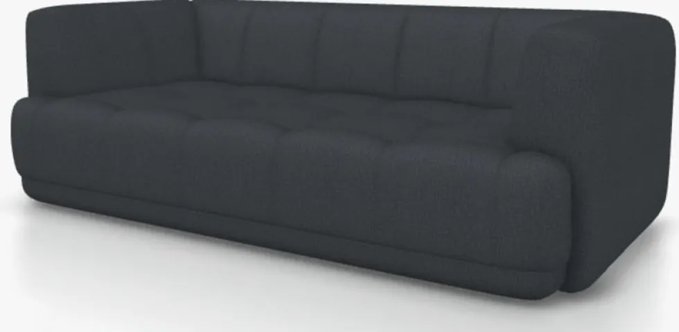 Canapé 2 places en tissu gris metaphor 007 Quilton - Hay