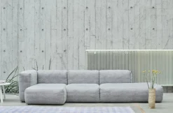 Canapé 2,5 places en tissu Hallingdal 220 Mags Soft combinaison 3 right - Hay
