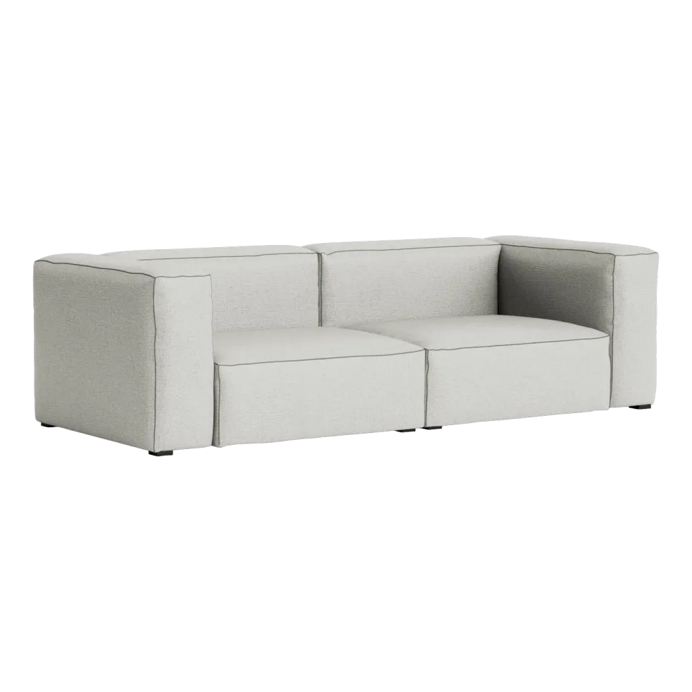 Canapé 2,5 places en tissu Mags Soft combinaison 1 - Hay