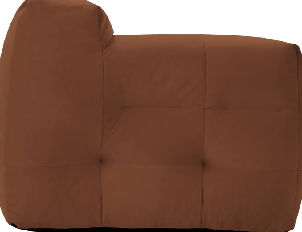 Canapé 2 places en tissu textum avelina chocolat 210cm Not-A-Sofa - EMKO