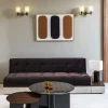 Canapé 3 places en velours honey 195 cm Stanley - RED Edition