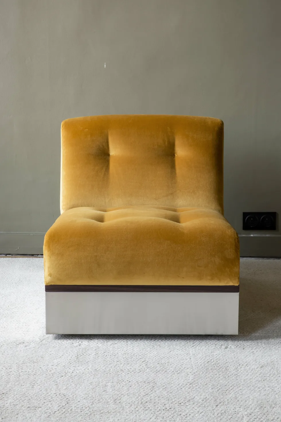 Canapé 3 places en velours honey 195 cm Stanley - RED Edition