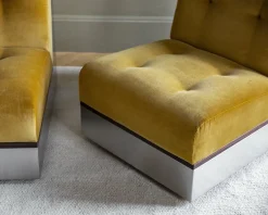 Canapé 3 places en velours honey 195 cm Stanley - RED Edition