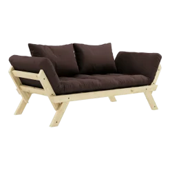 Canapé 2 places marron Bepop - Karup Design