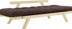 Canapé 2 places marron Bepop - Karup Design
