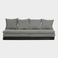 Canapé 2 places modulable gris Chico - Karup Design