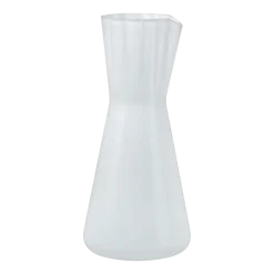 Carafe d'eau blanche Lady - Nude Glass