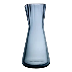 Carafe d'eau bleue Lady Steel - Nude Glass