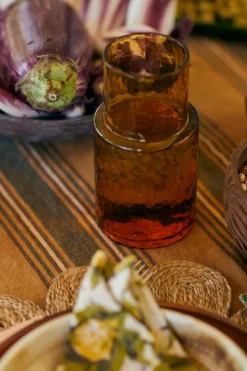 Carafe en verre Ambre - HKLIVING