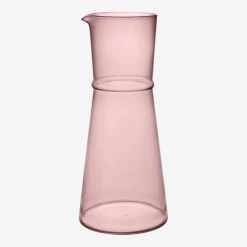 Carafe en verre recyclé mauve 11x25cm Boya - Ferm living