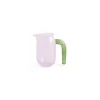 Carafe en verre rose et vert 10 x 10 x 16 cm Jug - HAY