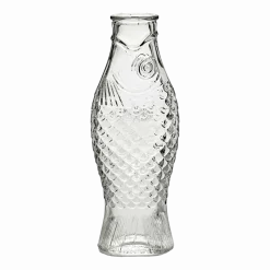 Carafe en verre transparent 85cL Fish&Fish - Serax