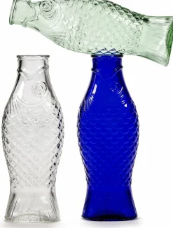 Carafe en verre transparent 85cL Fish&Fish - Serax